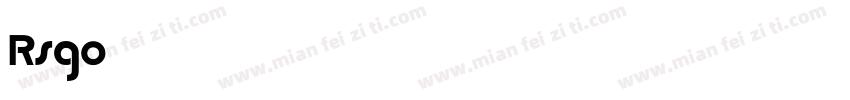 Rsgordon Cn italic字体转换